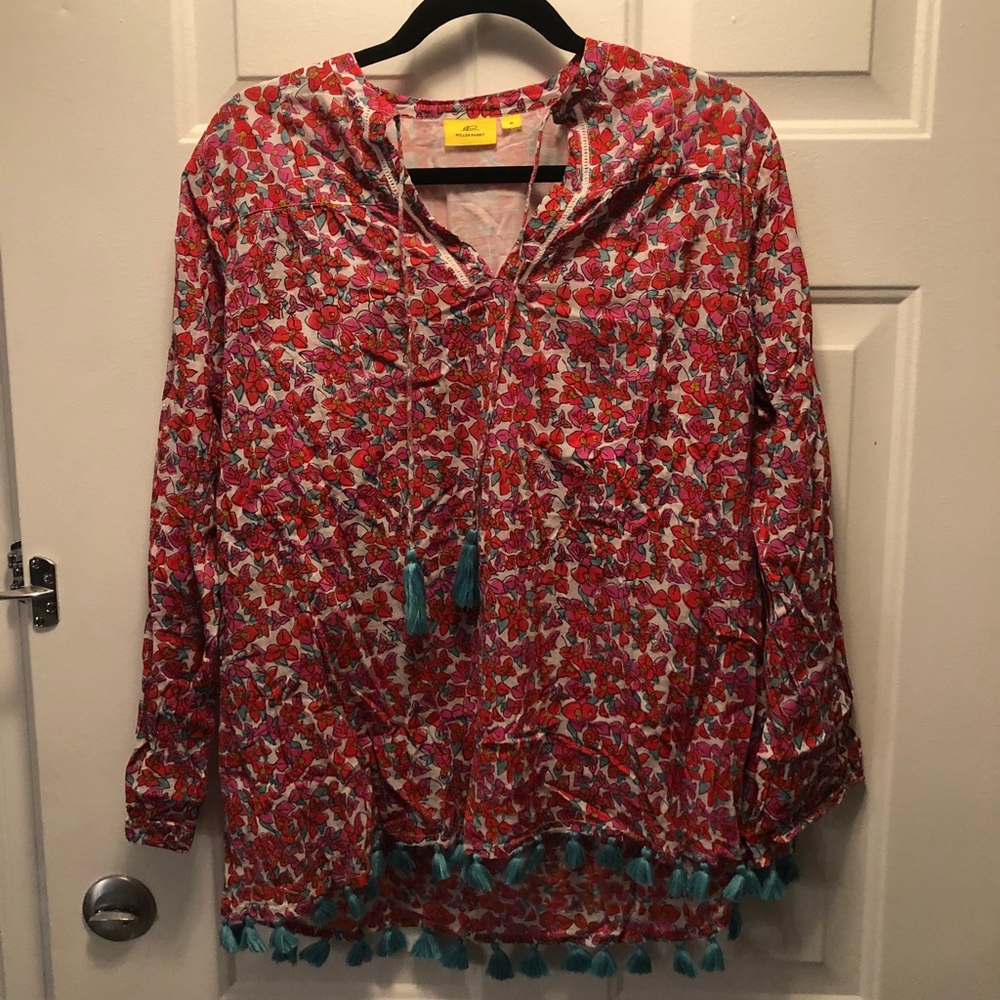 Roller Rabbit cover up top